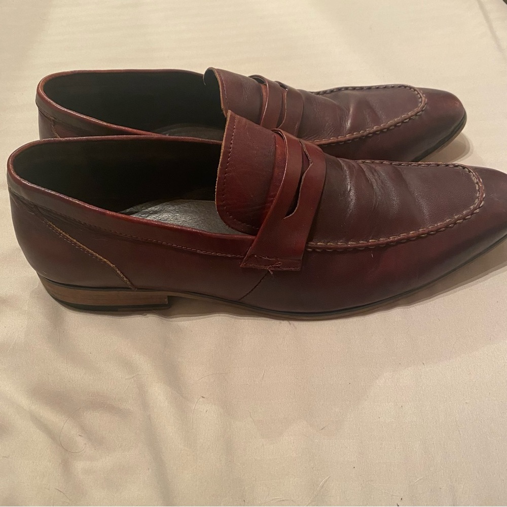 Men's Brown Leather Loafers